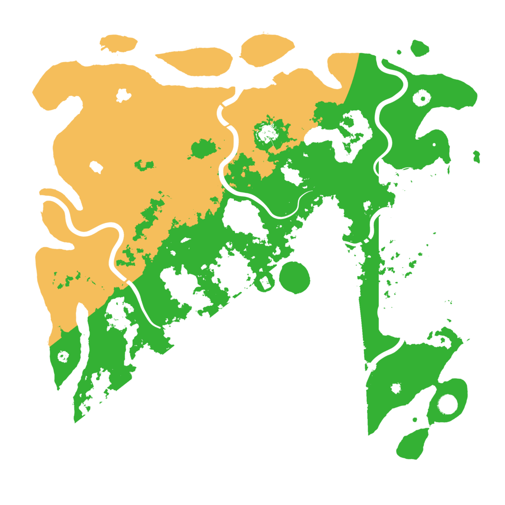 Biome Rust Map: Procedural Map, Size: 4500, Seed: 23984792