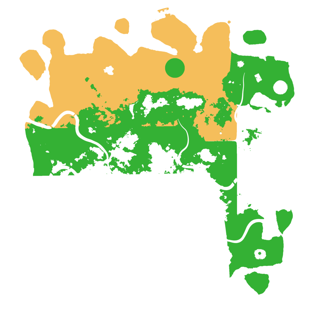 Biome Rust Map: Procedural Map, Size: 4250, Seed: 1723915888