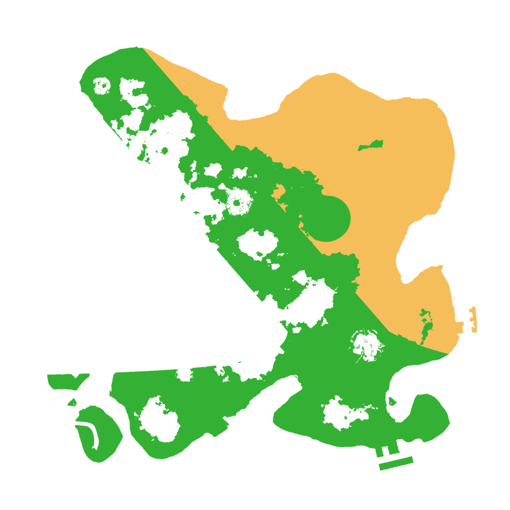 Biome Rust Map: Procedural Map, Size: 3000, Seed: 7360