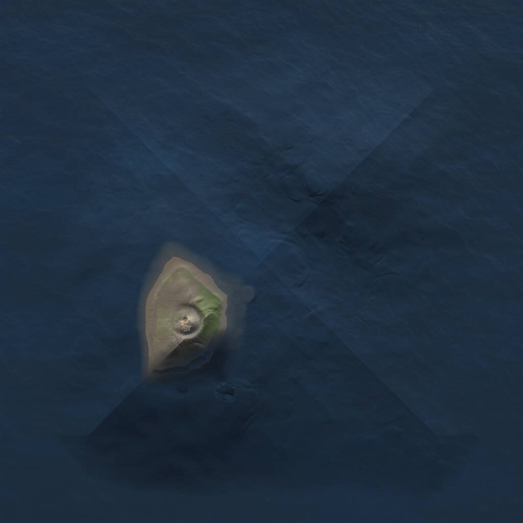 Rust Map: Procedural Map, Size: 1000, Seed: 71569, 1 Monuments