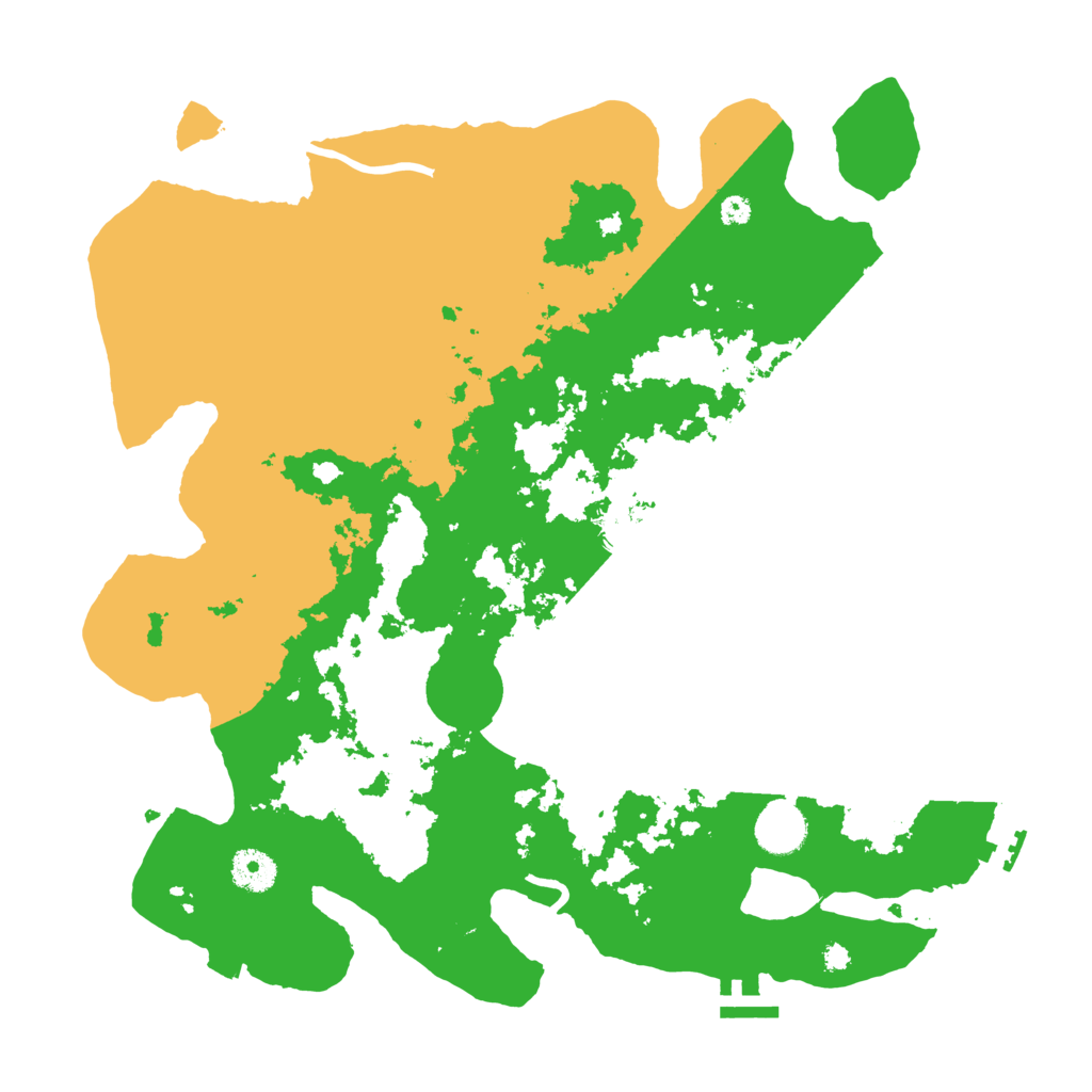 Biome Rust Map: Procedural Map, Size: 3750, Seed: 51243219