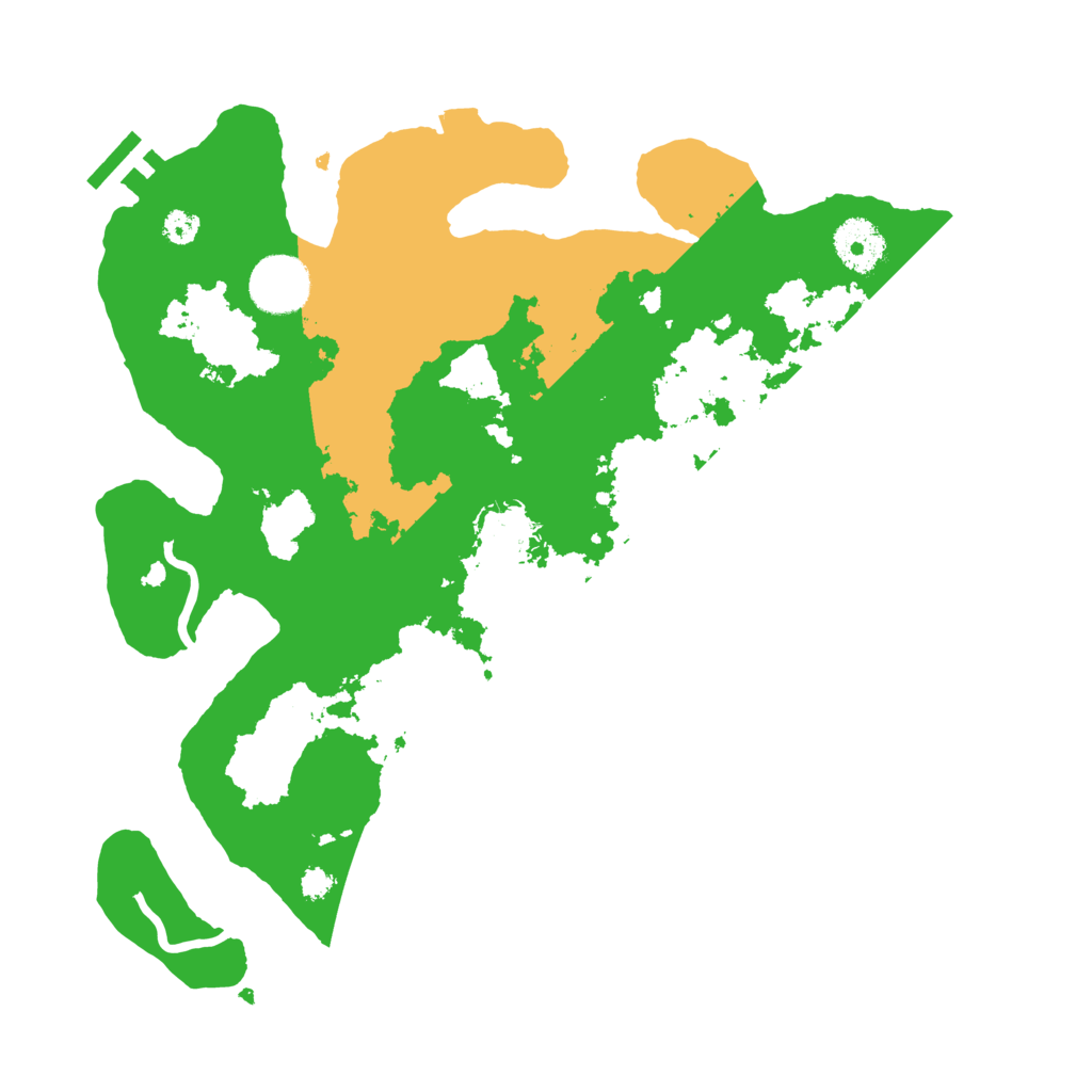 Biome Rust Map: Procedural Map, Size: 3250, Seed: 233489911