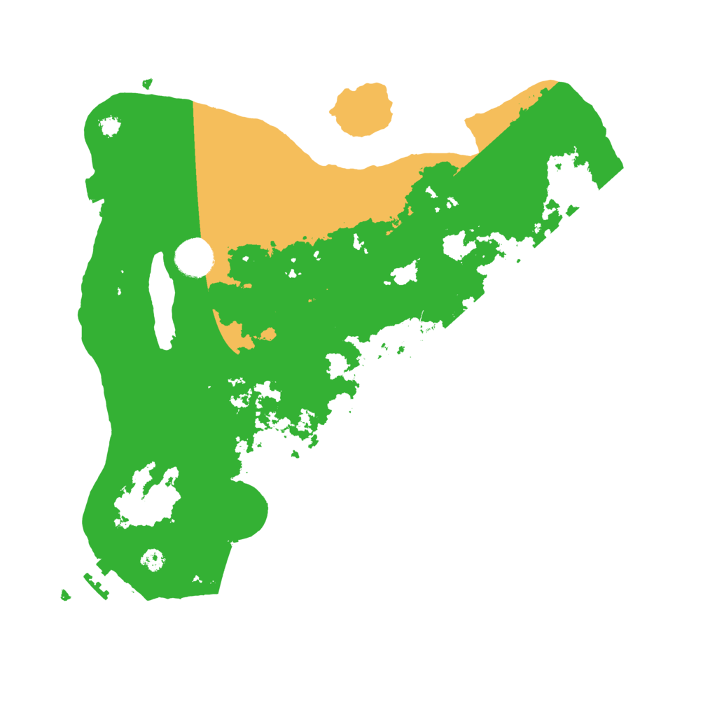 Biome Rust Map: Procedural Map, Size: 3333, Seed: 111