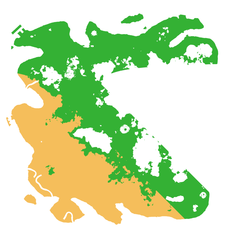 Biome Rust Map: Procedural Map, Size: 4000, Seed: 2006462432