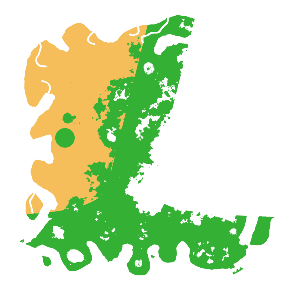 Biome Rust Map: Procedural Map, Size: 4000, Seed: 64544051