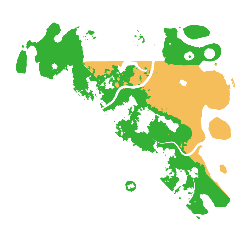 Biome Rust Map: Procedural Map, Size: 4000, Seed: 6549895