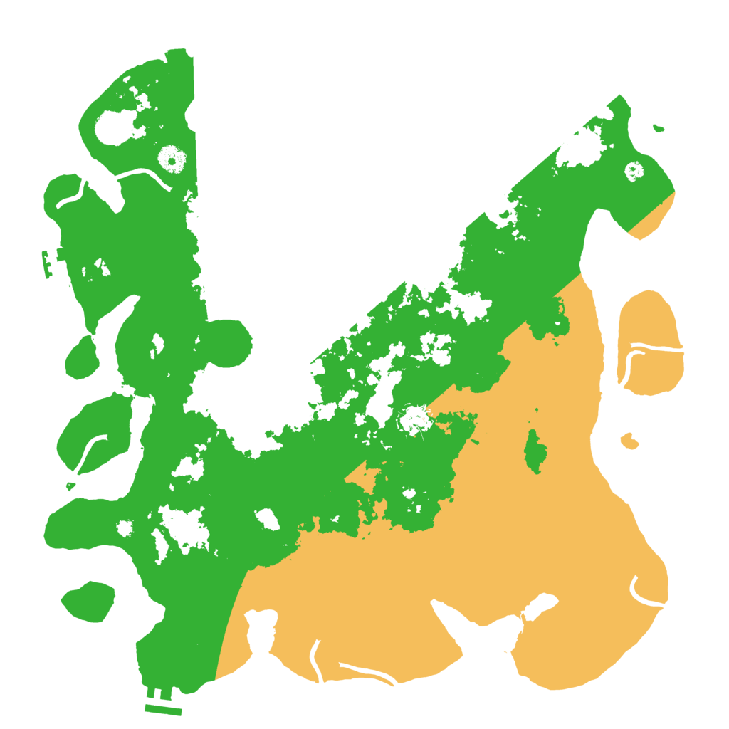 Biome Rust Map: Procedural Map, Size: 4000, Seed: 94947