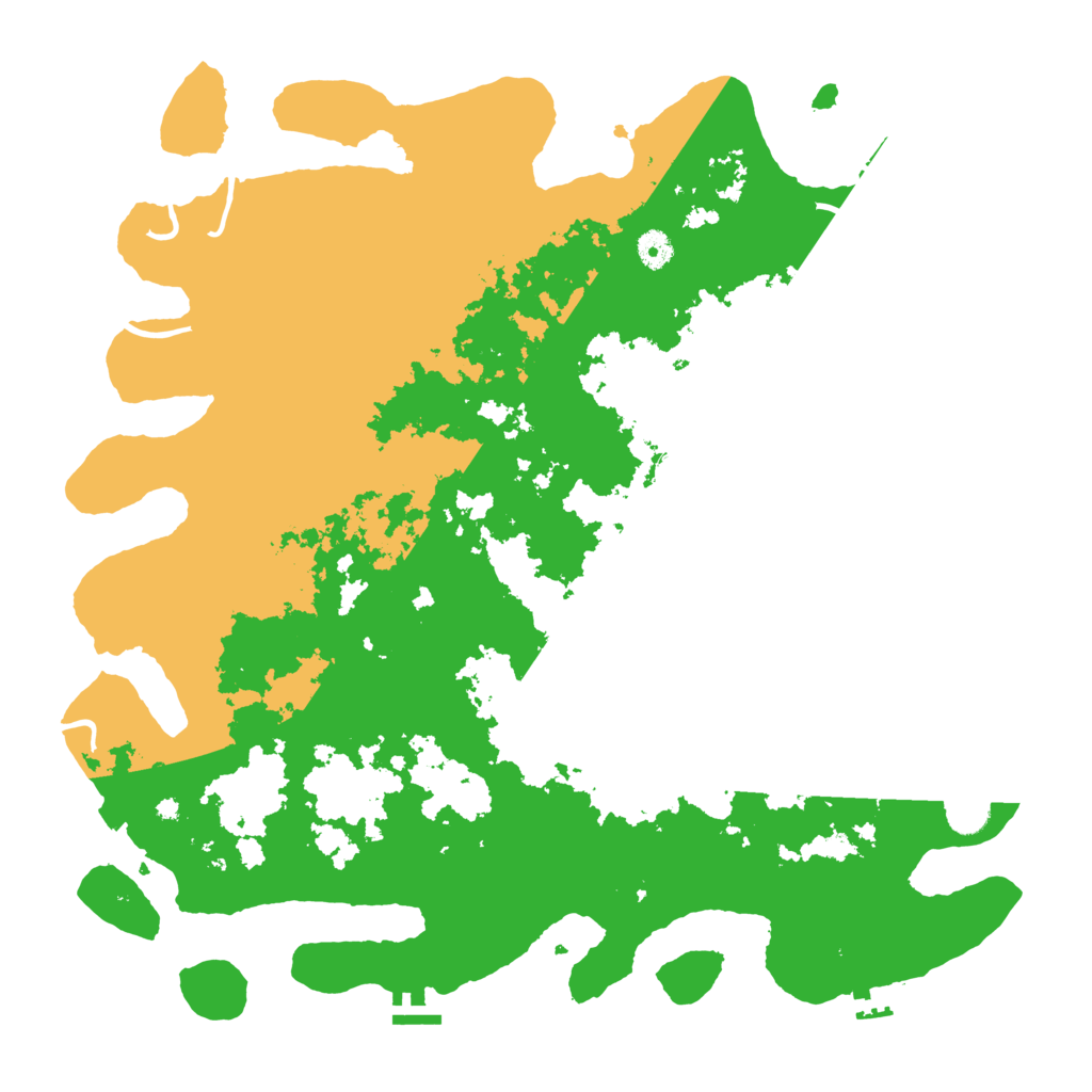 Biome Rust Map: Procedural Map, Size: 4500, Seed: 2121592040