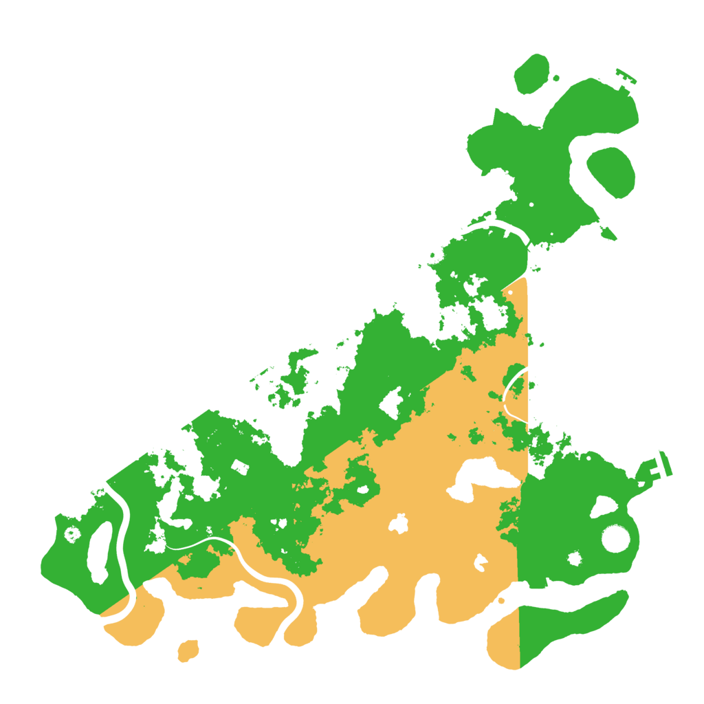 Biome Rust Map: Procedural Map, Size: 4500, Seed: 823241050