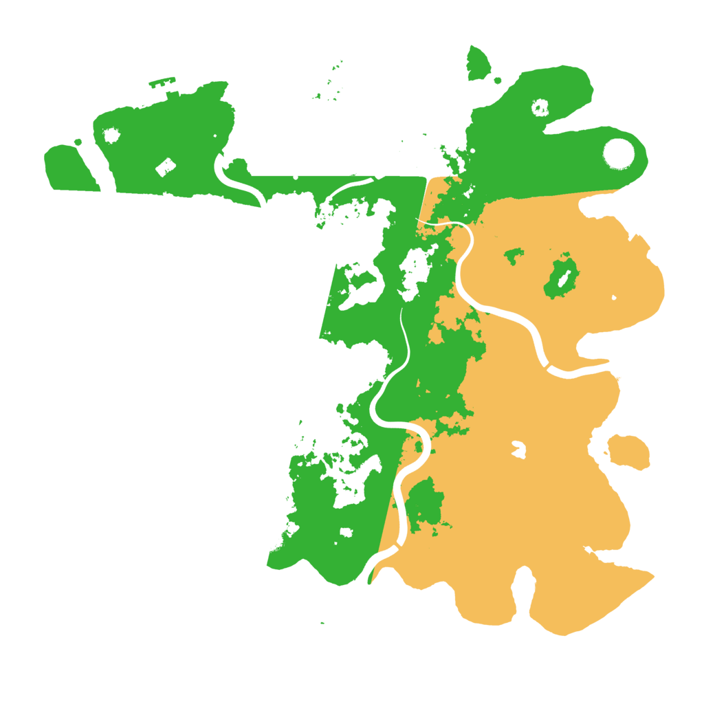 Biome Rust Map: Procedural Map, Size: 4000, Seed: 669642724