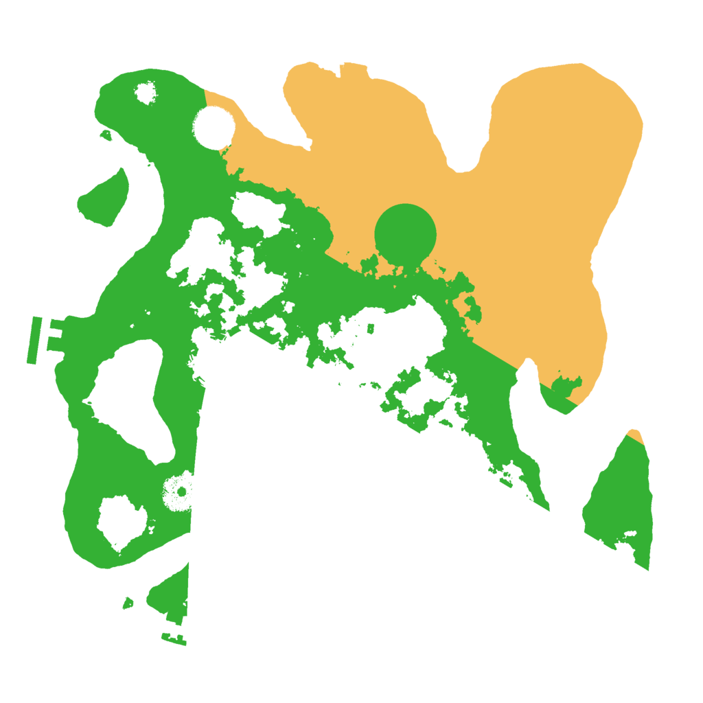 Biome Rust Map: Procedural Map, Size: 3000, Seed: 2046319572