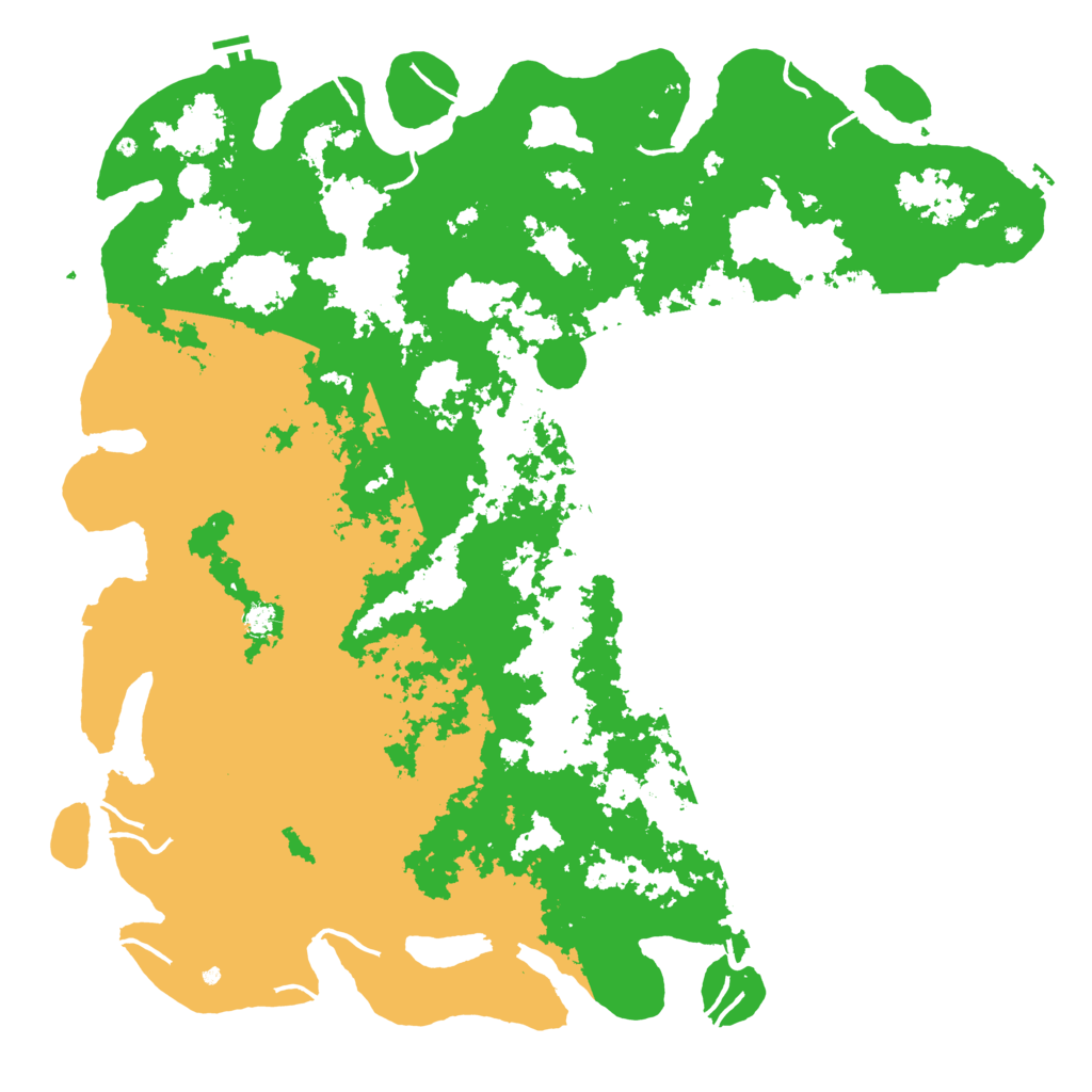 Biome Rust Map: Procedural Map, Size: 6000, Seed: 873347518