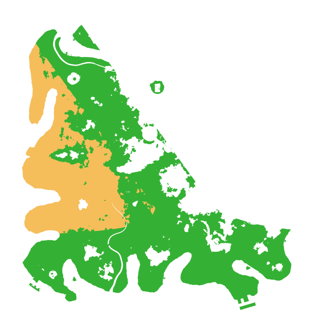 Biome Rust Map: Procedural Map, Size: 4000, Seed: 2487652