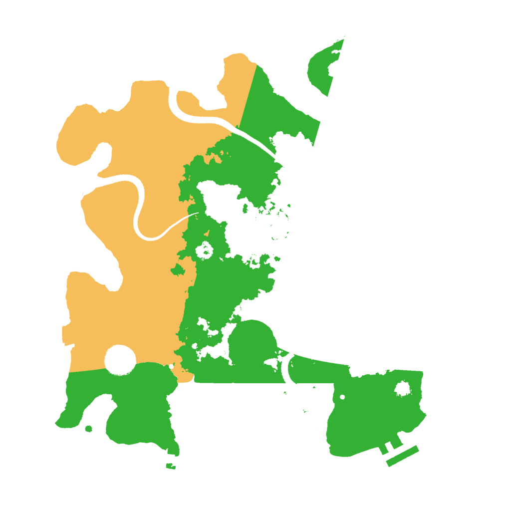 Biome Rust Map: Procedural Map, Size: 3000, Seed: 513527437