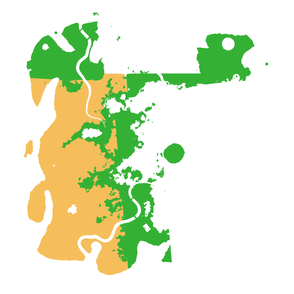 Biome Rust Map: Procedural Map, Size: 4100, Seed: 55265487