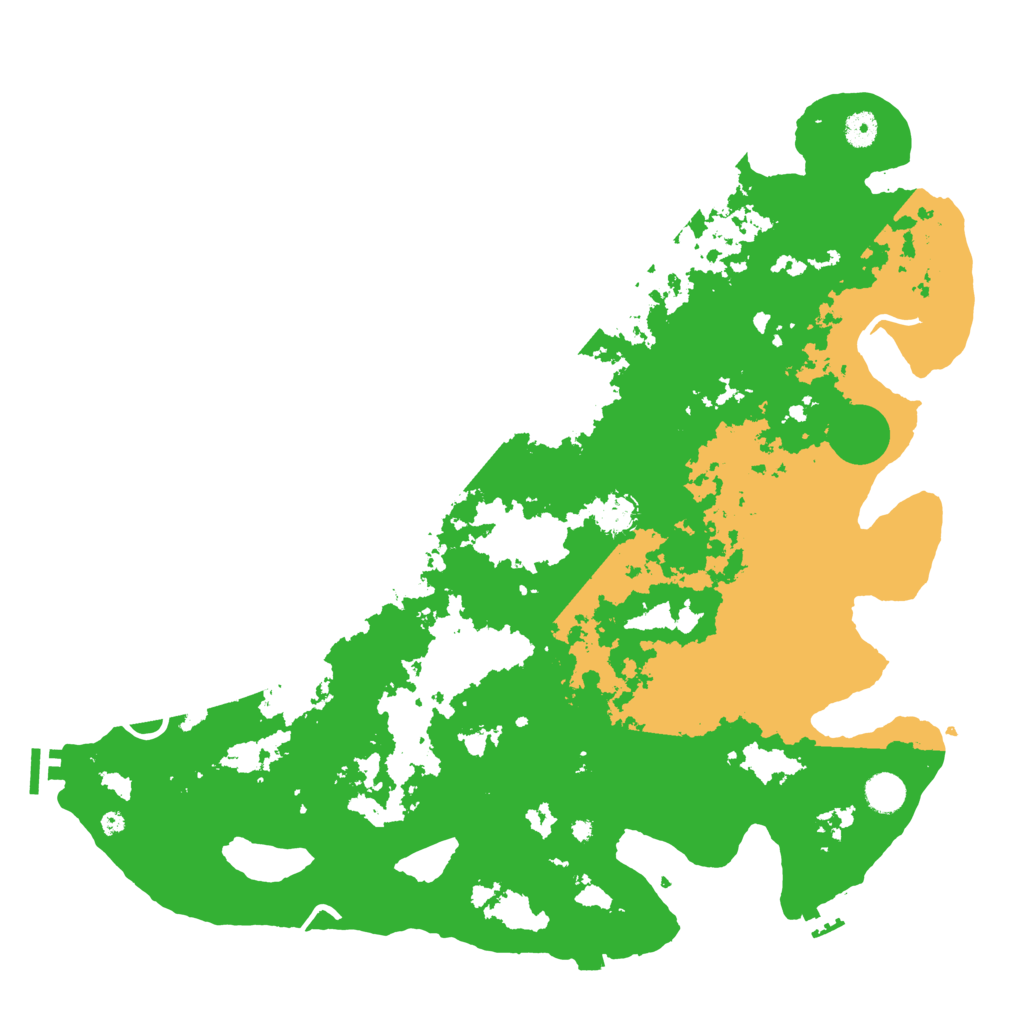 Biome Rust Map: Procedural Map, Size: 4500, Seed: 4567673