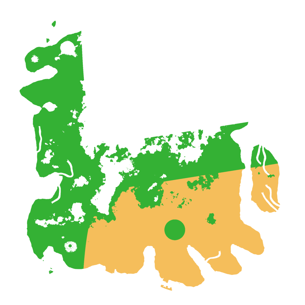 Biome Rust Map: Procedural Map, Size: 3900, Seed: 1112