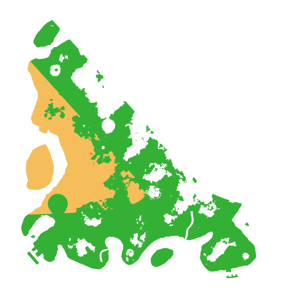 Biome Rust Map: Procedural Map, Size: 3900, Seed: 3456