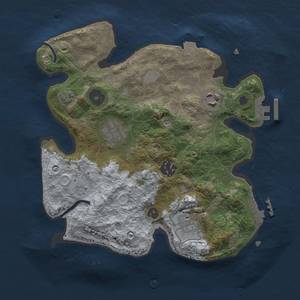 Thumbnail Rust Map: Procedural Map, Size: 2800, Seed: 626289726, 12 Monuments