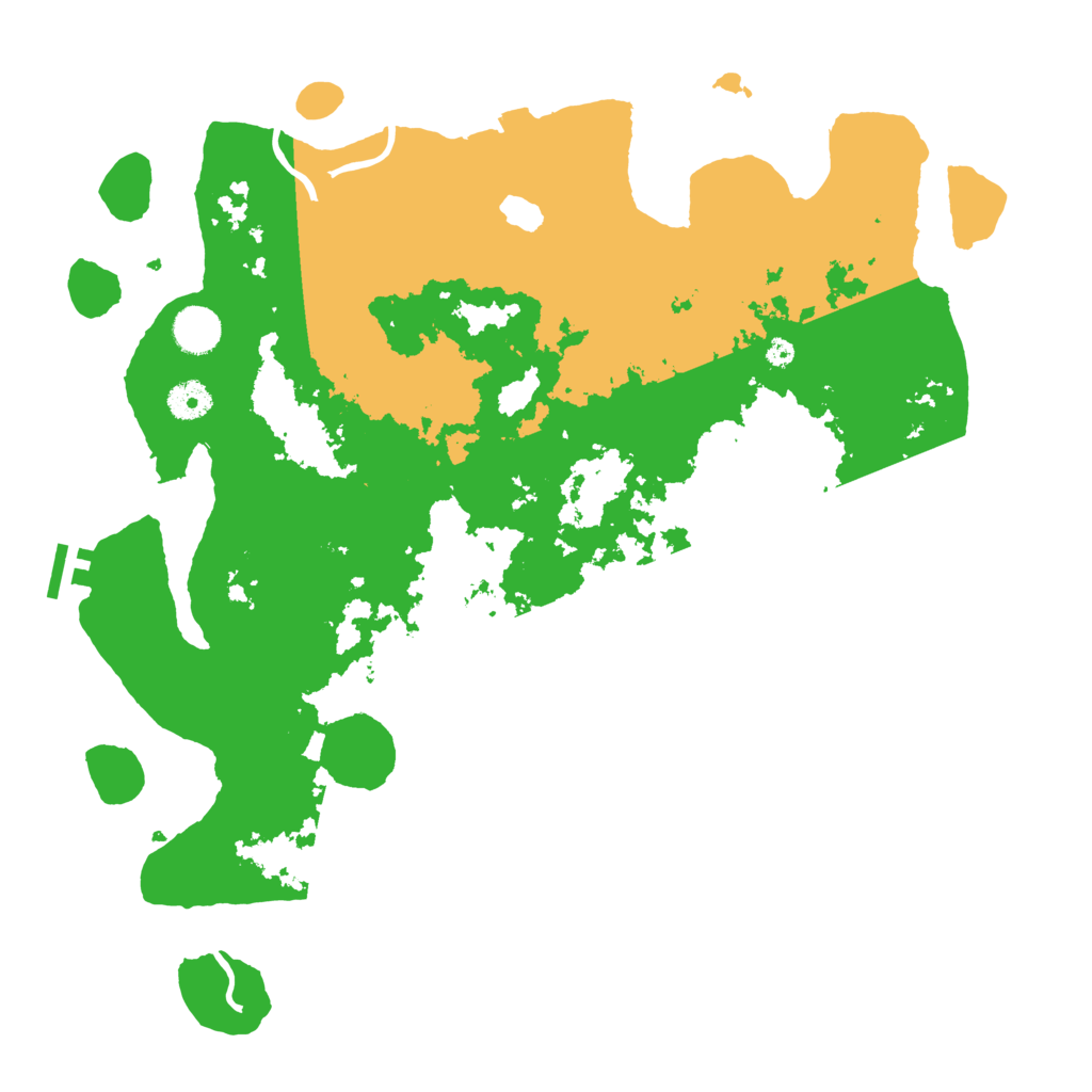 Biome Rust Map: Procedural Map, Size: 4000, Seed: 637475650