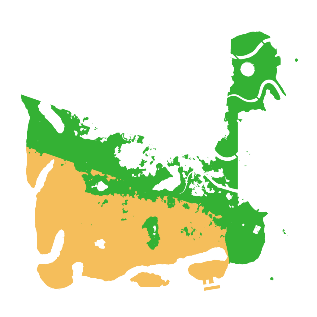 Biome Rust Map: Procedural Map, Size: 4000, Seed: 2654810