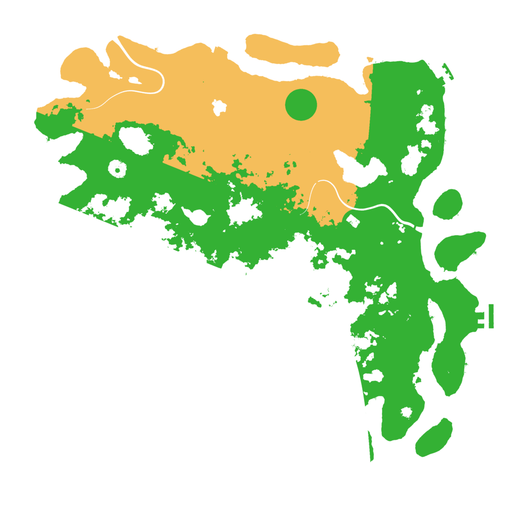 Biome Rust Map: Procedural Map, Size: 4250, Seed: 753642587