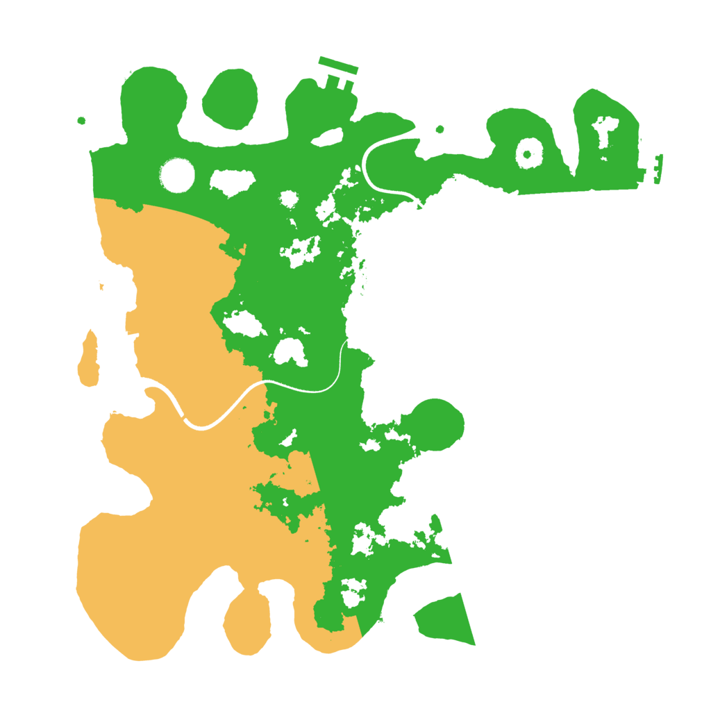 Biome Rust Map: Procedural Map, Size: 3600, Seed: 2062971006
