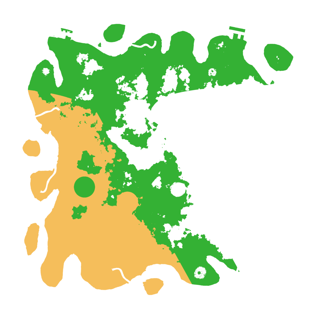 Biome Rust Map: Procedural Map, Size: 4000, Seed: 1117540838