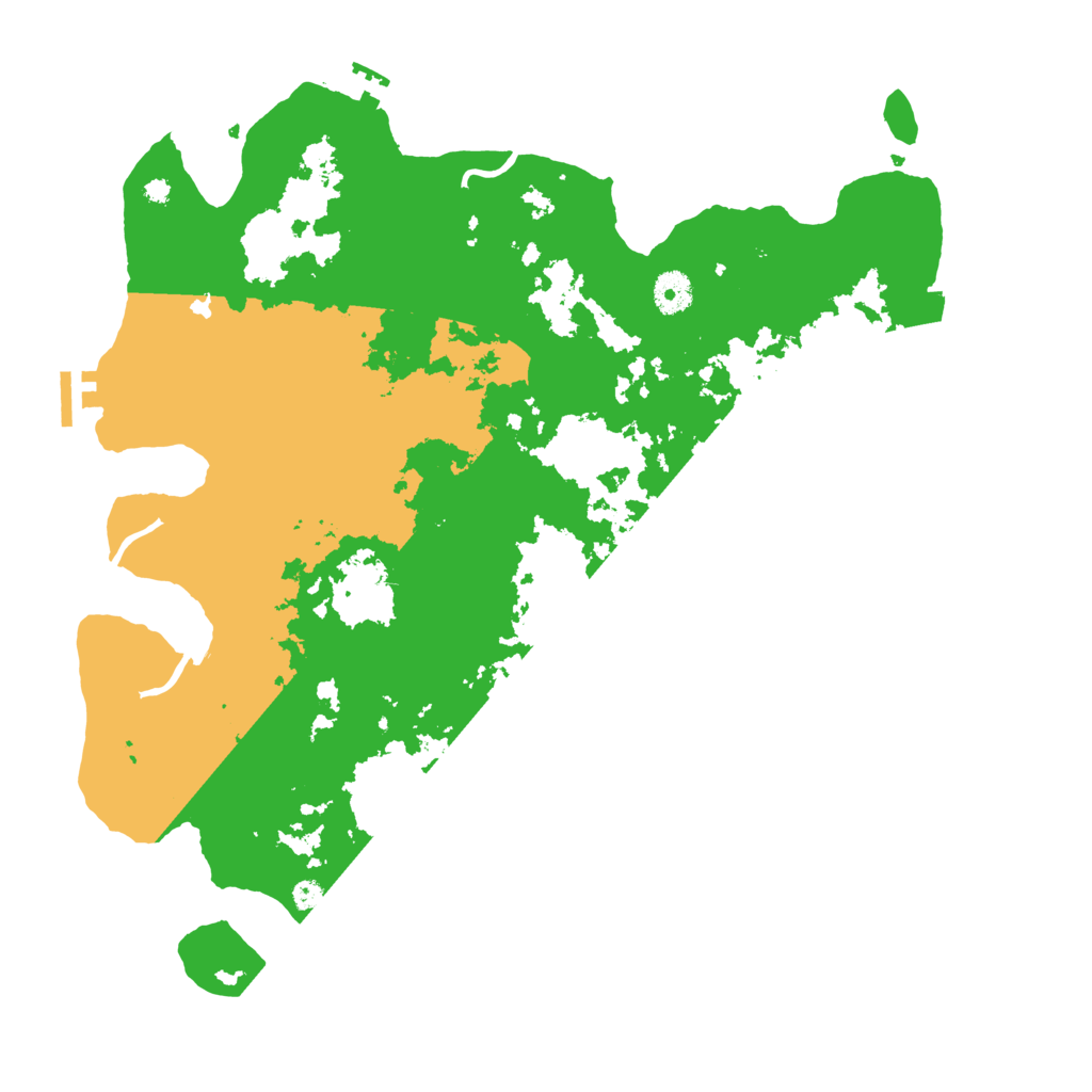 Biome Rust Map: Procedural Map, Size: 4000, Seed: 202400825