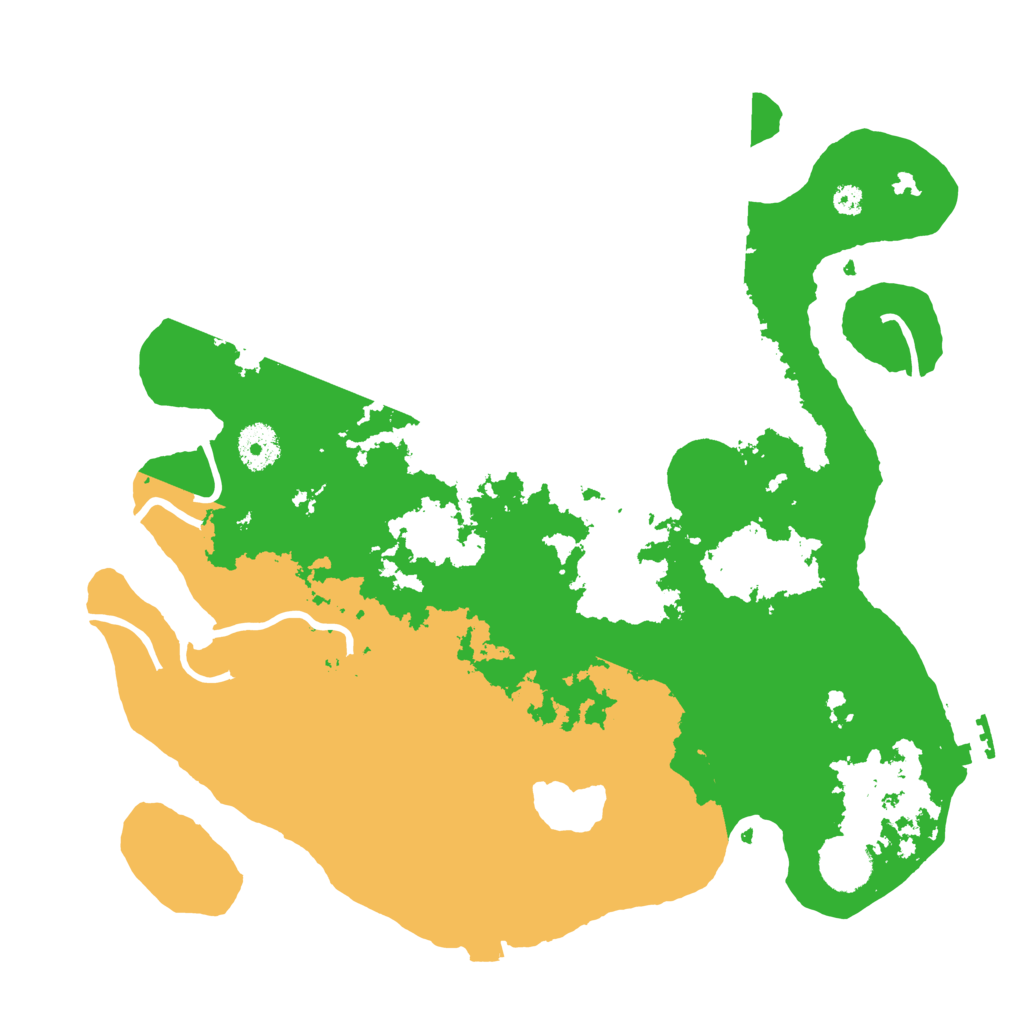 Biome Rust Map: Procedural Map, Size: 3500, Seed: 1148261707