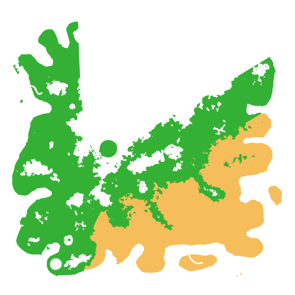 Biome Rust Map: Procedural Map, Size: 4500, Seed: 3781001