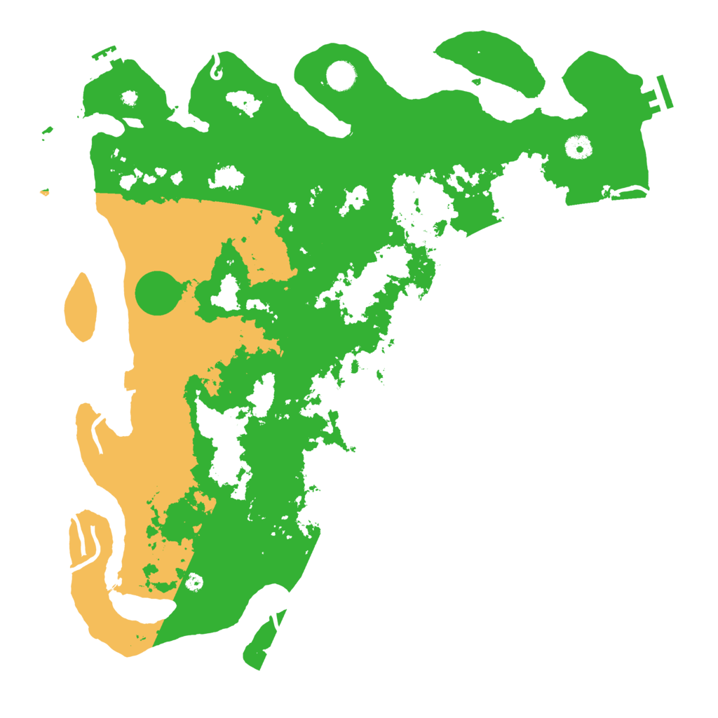 Biome Rust Map: Procedural Map, Size: 4250, Seed: 31118