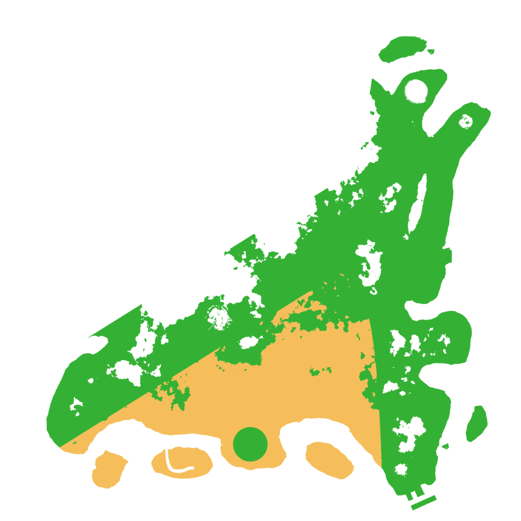 Biome Rust Map: Procedural Map, Size: 4000, Seed: 1541893696