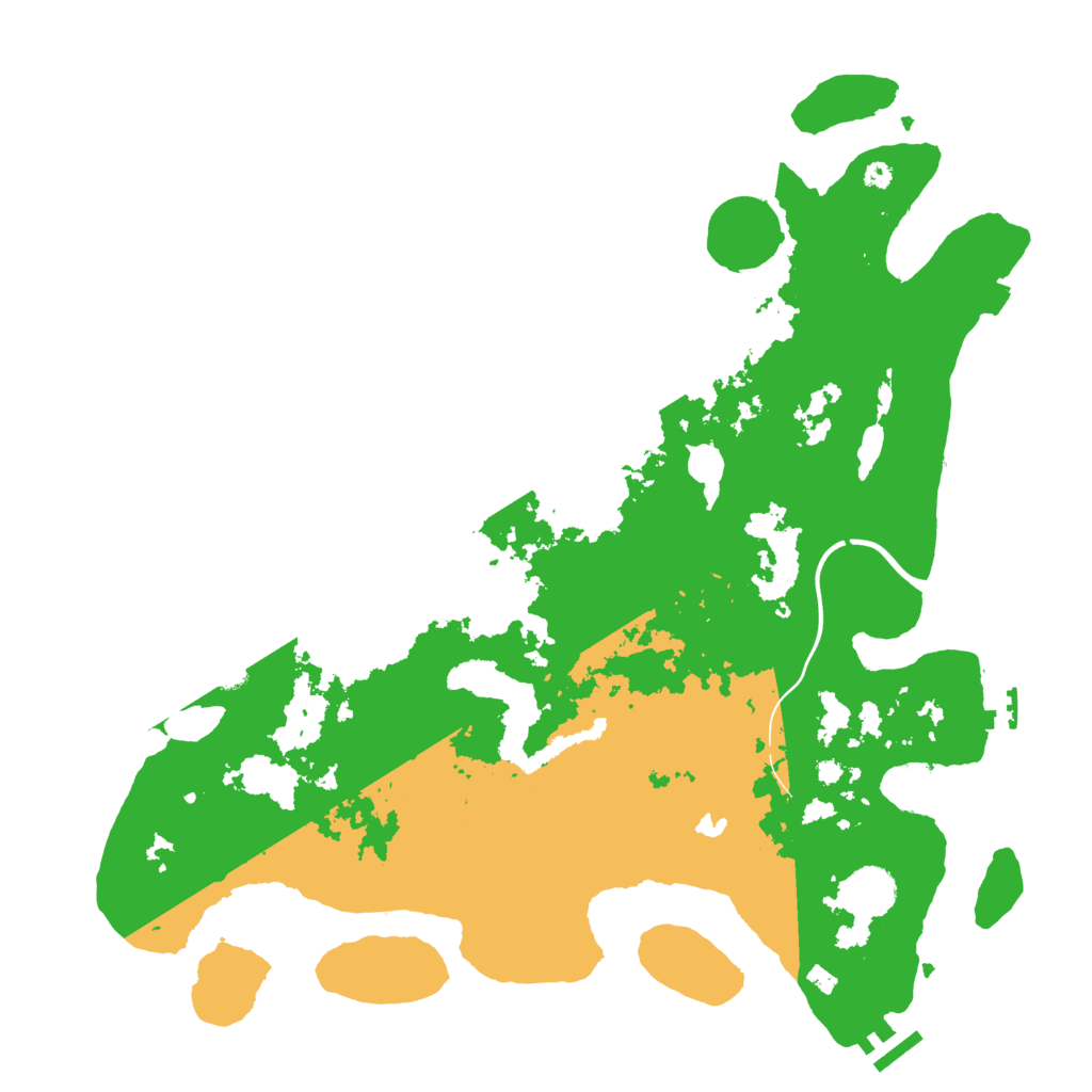 Biome Rust Map: Procedural Map, Size: 4000, Seed: 1541893696