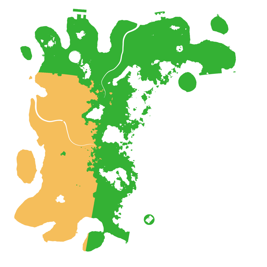 Biome Rust Map: Procedural Map, Size: 4000, Seed: 1459566797