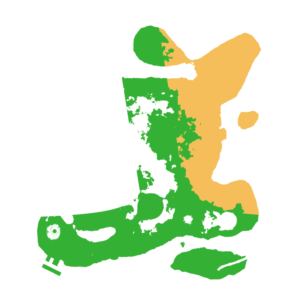 Biome Rust Map: Procedural Map, Size: 3000, Seed: 1835753978