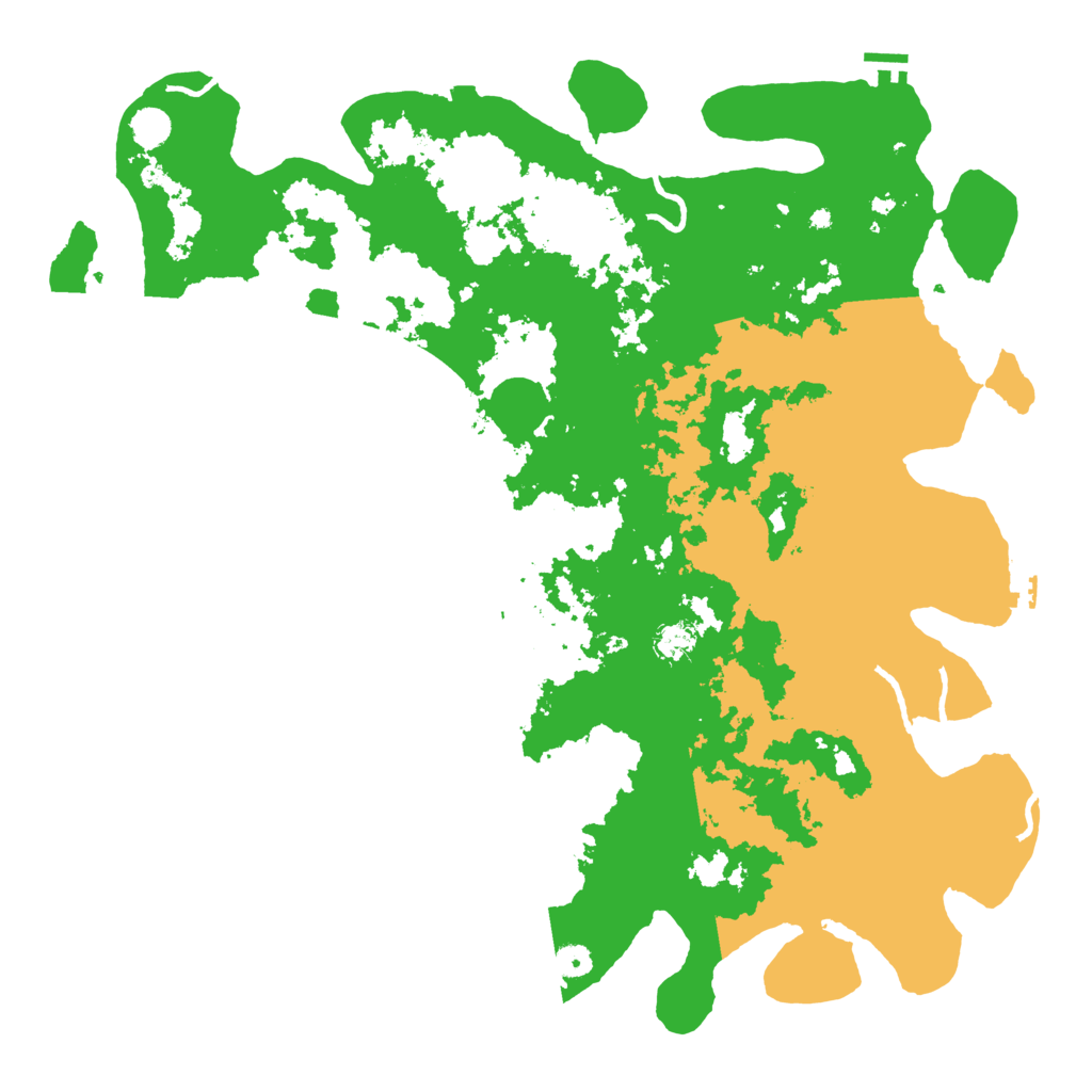 Biome Rust Map: Procedural Map, Size: 5000, Seed: 1995415659