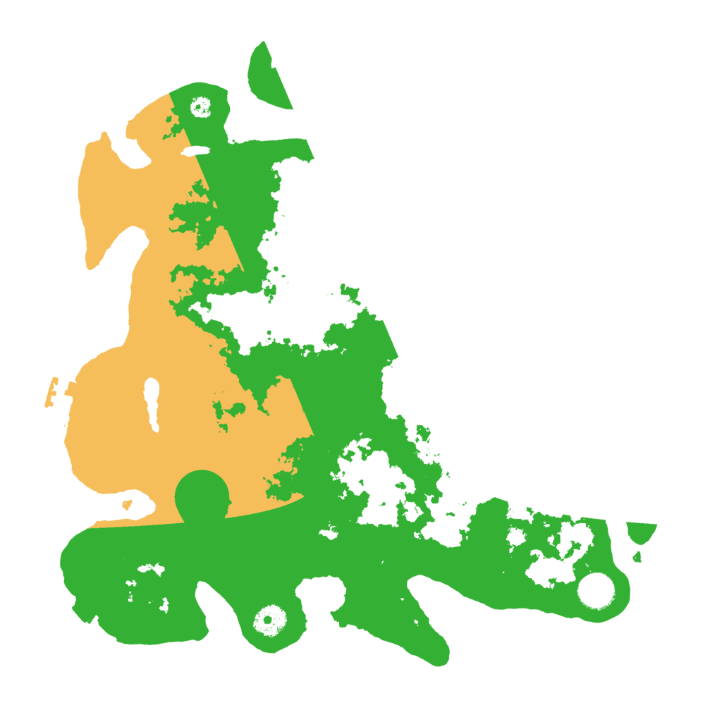 Biome Rust Map: Procedural Map, Size: 3500, Seed: 1615515024