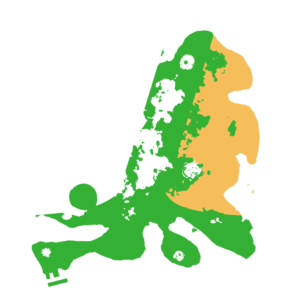 Biome Rust Map: Procedural Map, Size: 3000, Seed: 47096282