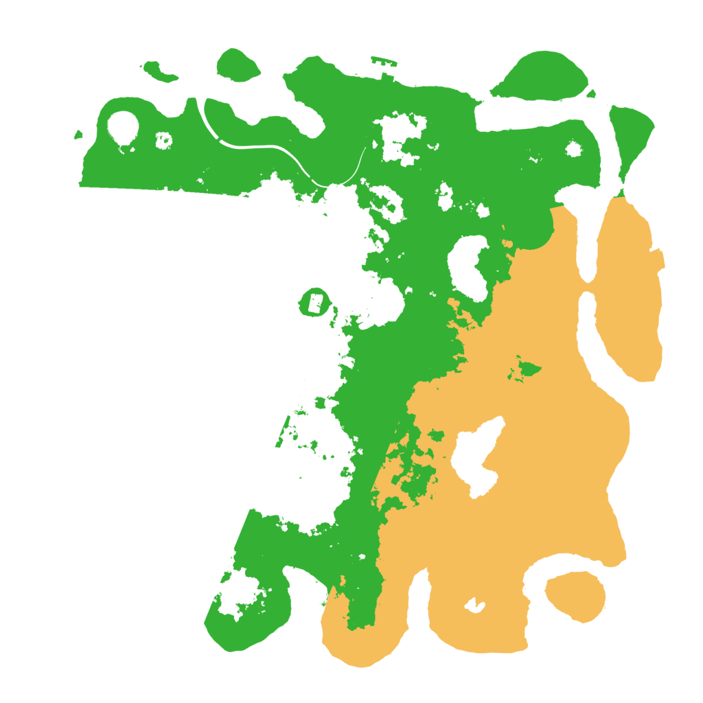 Biome Rust Map: Procedural Map, Size: 4000, Seed: 547684