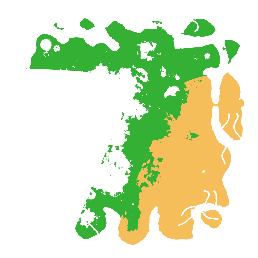 Biome Rust Map: Procedural Map, Size: 4000, Seed: 547684