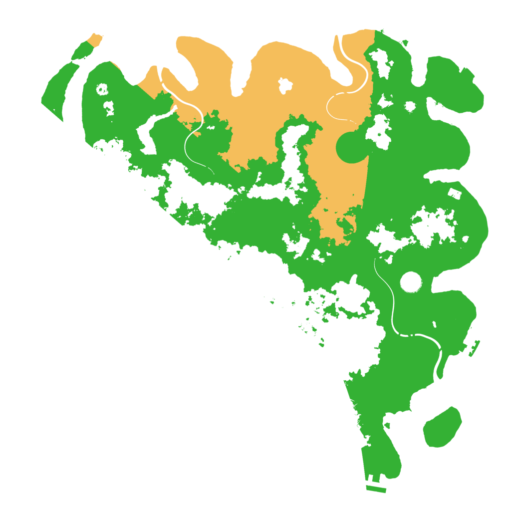 Biome Rust Map: Procedural Map, Size: 4250, Seed: 6000