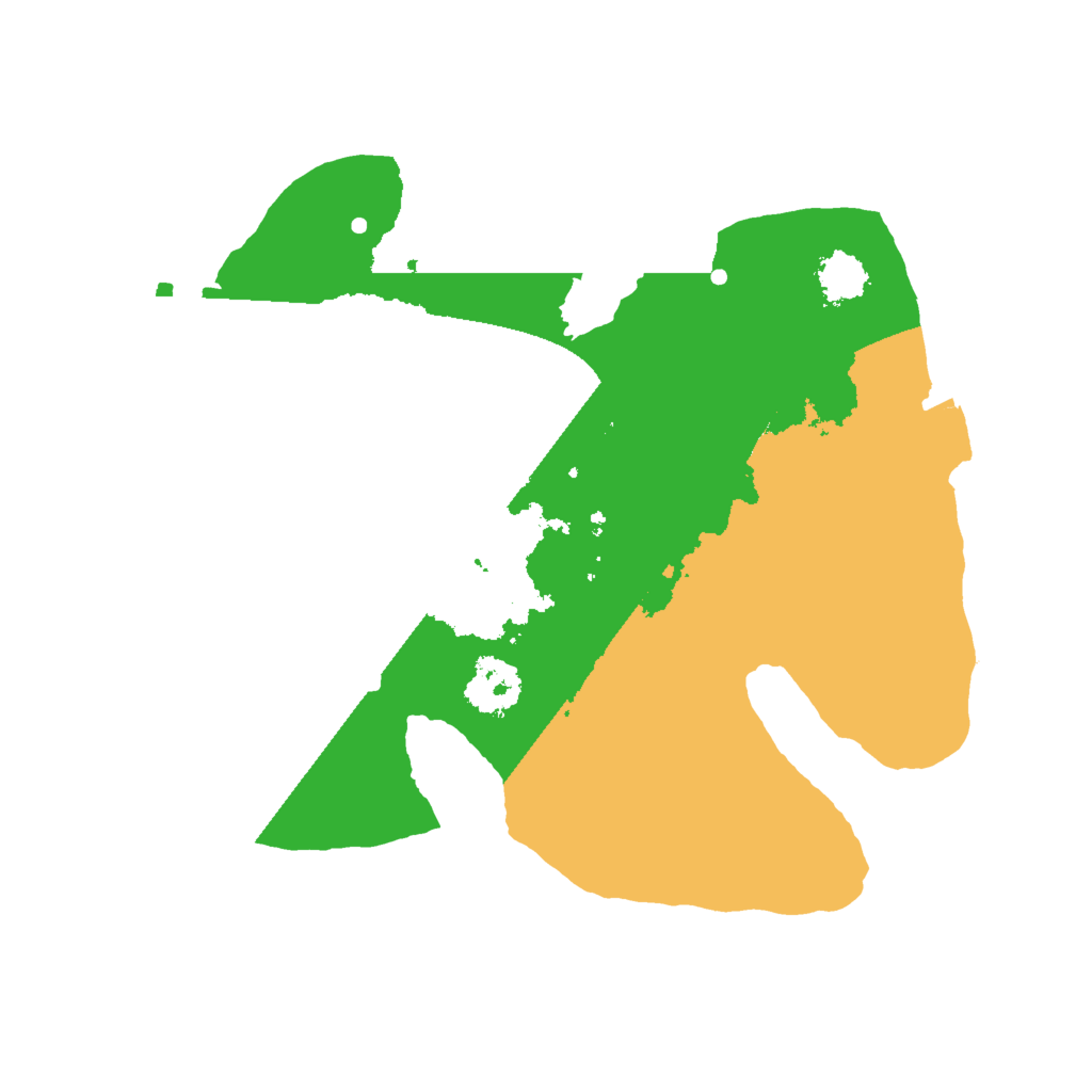 Biome Rust Map: Procedural Map, Size: 2000, Seed: 98745415