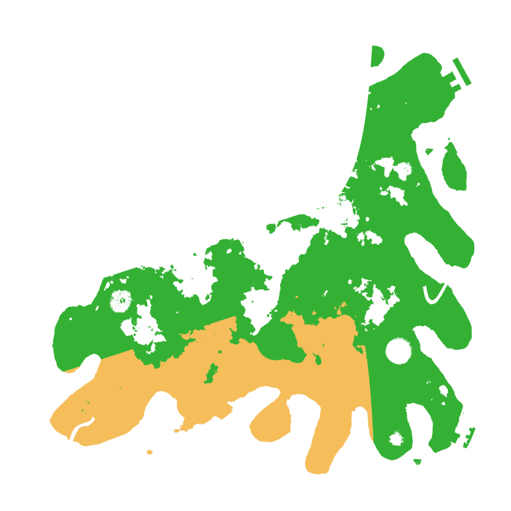 Biome Rust Map: Procedural Map, Size: 3500, Seed: 1538574273