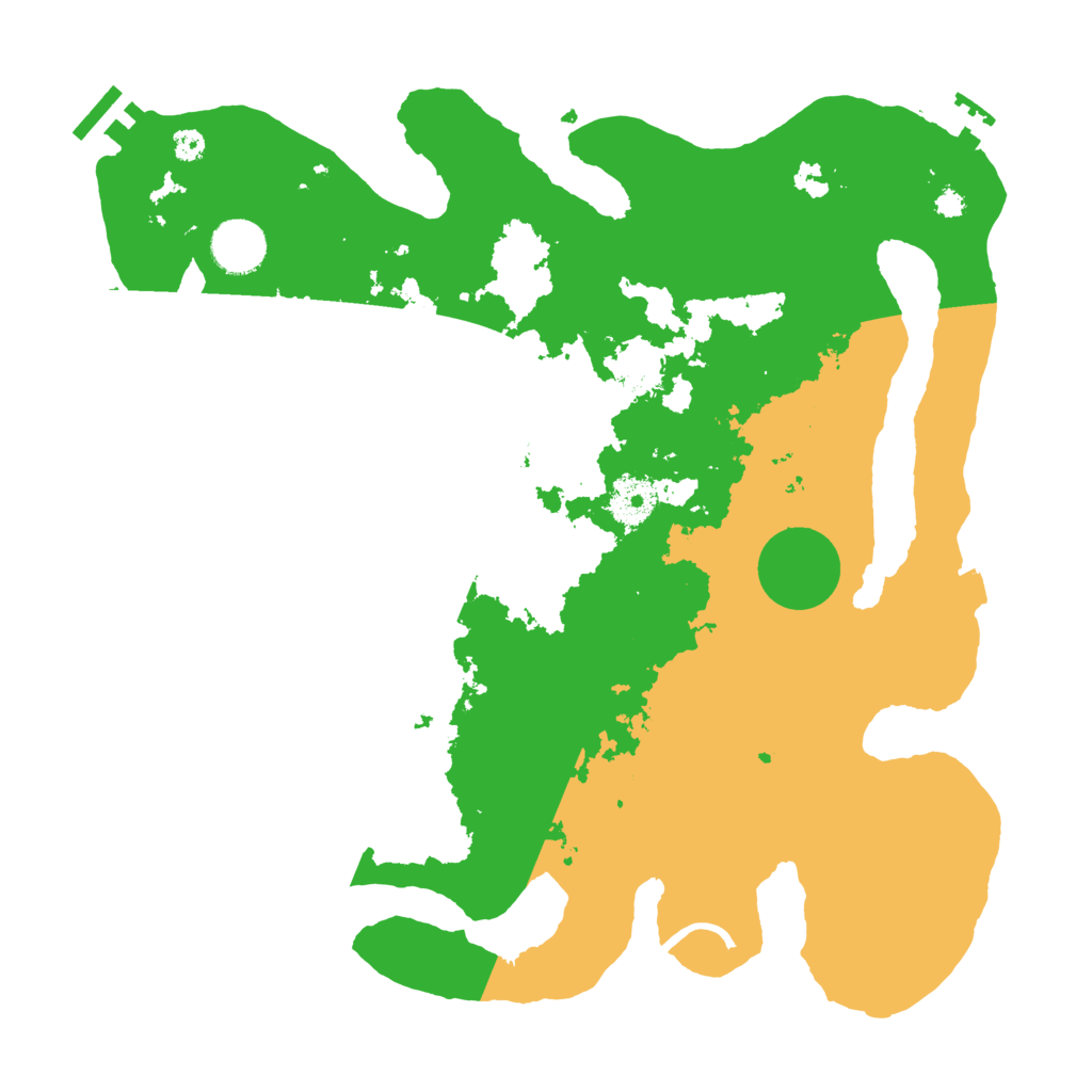 Biome Rust Map: Procedural Map, Size: 3500, Seed: 360414347