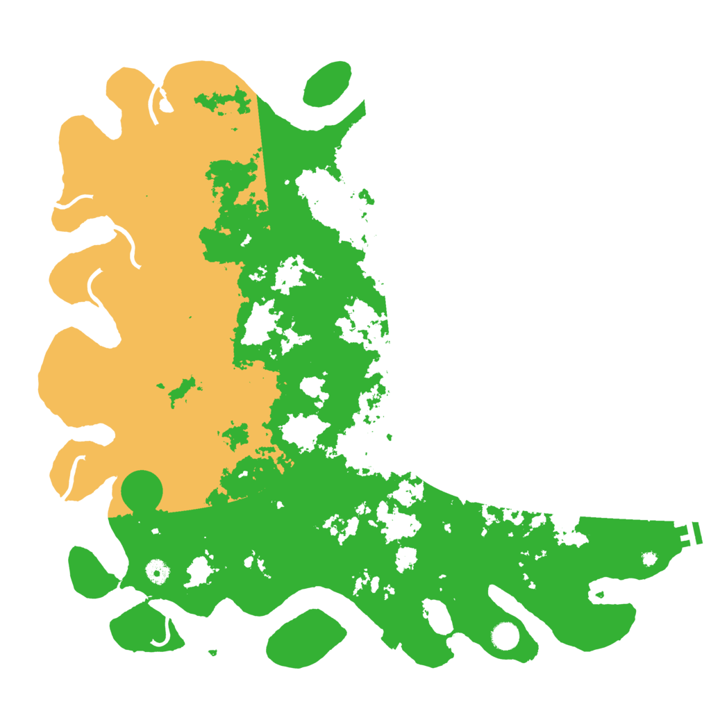 Biome Rust Map: Procedural Map, Size: 4500, Seed: 775304598