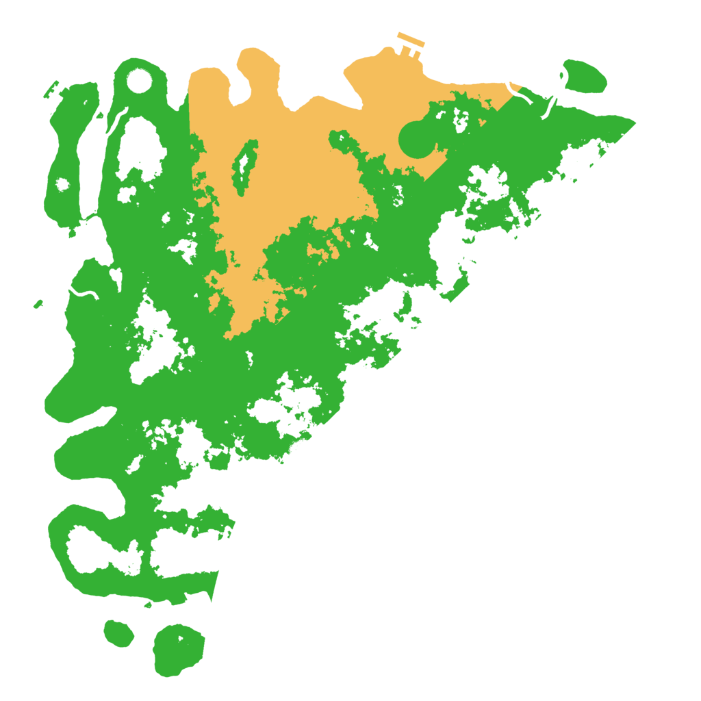 Biome Rust Map: Procedural Map, Size: 5000, Seed: 1995415989