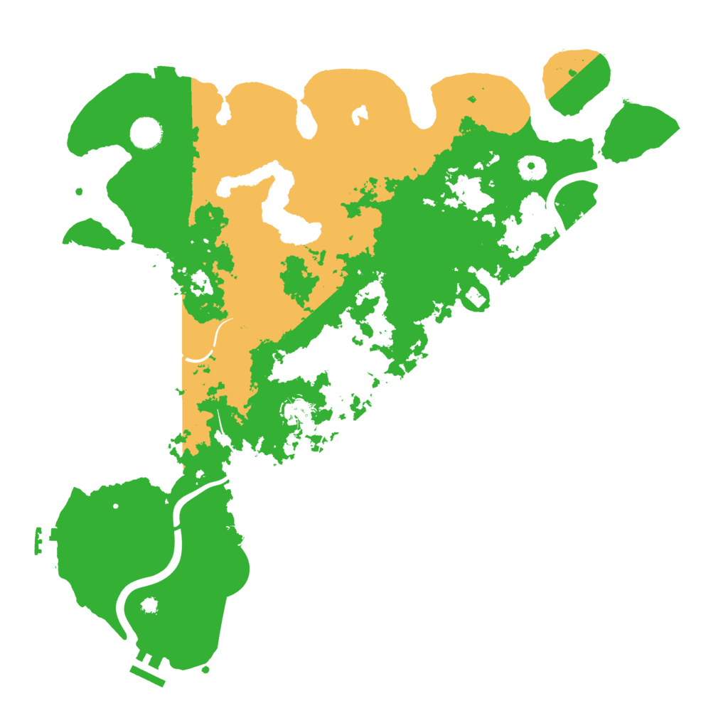Biome Rust Map: Procedural Map, Size: 4000, Seed: 1995415959