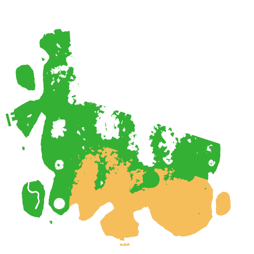 Biome Rust Map: Procedural Map, Size: 4000, Seed: 45937362