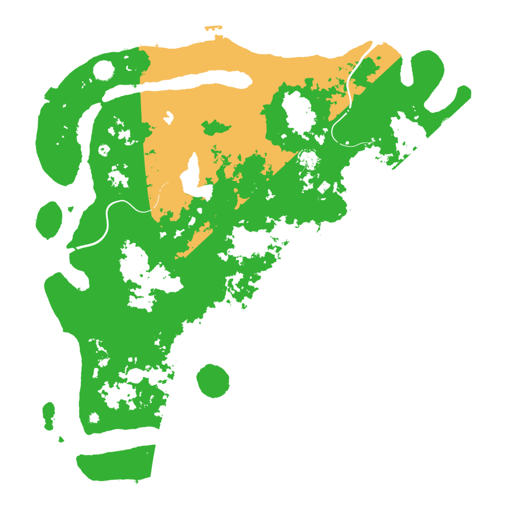 Biome Rust Map: Procedural Map, Size: 4500, Seed: 678154393